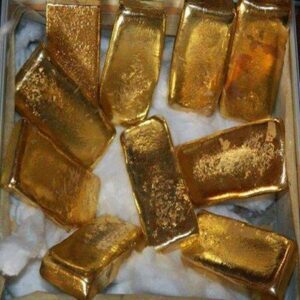 Raw Gold Bar in Congo
